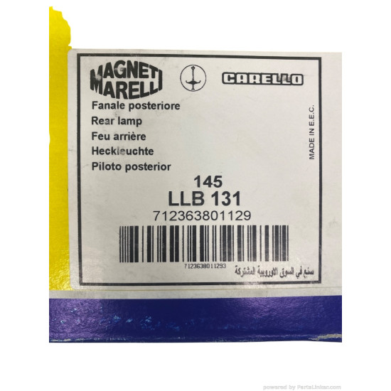Stop/Lampa spate Dreapta ALFA ROMEO 145 (930_) [ 1994 - 2001 ] Magneti Marelli 712363801129 OEM 60579851