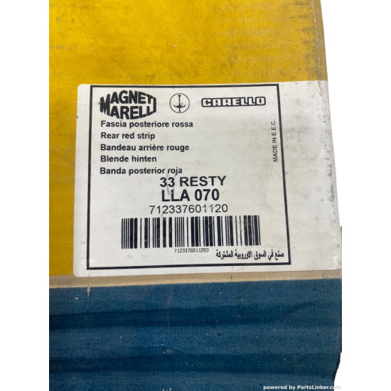 Reflector spate ALFA ROMEO 33 (905_) [ 1983 - 1993 ] Magneti Marelli 712337601120