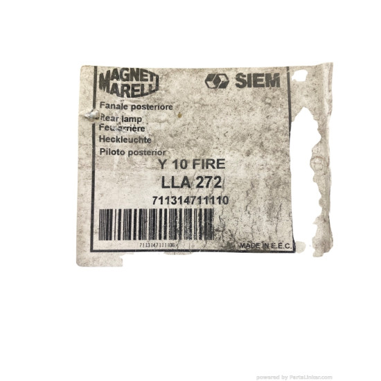 Stop/Lampa spate Stanga LANCIA Y10 (156_) [ 1985 - 1995 ] Magneti Marelli 711314711110