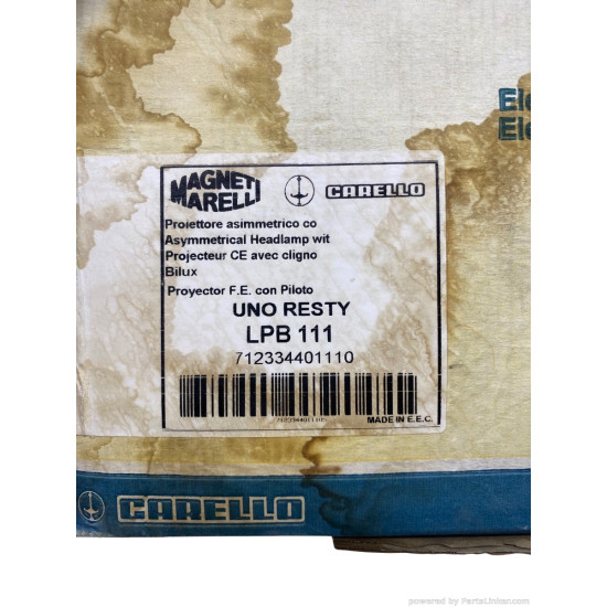 Far Dreapta FIAT UNO (146_) [ 1983 - 2006 ] Magneti Marelli 712334401110