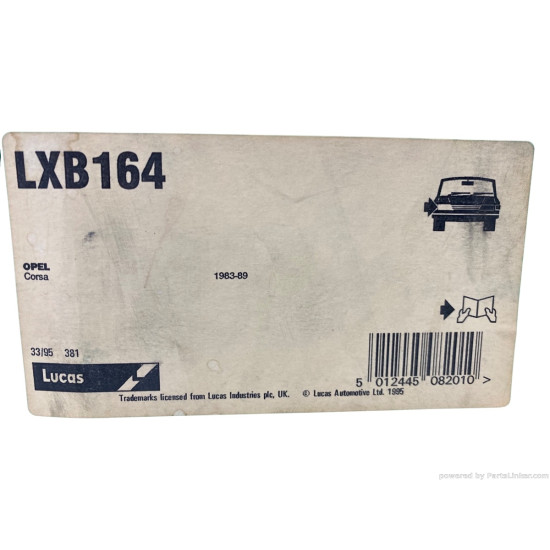 Far Dreapta OPEL CORSA A TR (91_, 92_, 96_, 97_, S83) [ 1982 - 1993 ] LUCAS LXB164