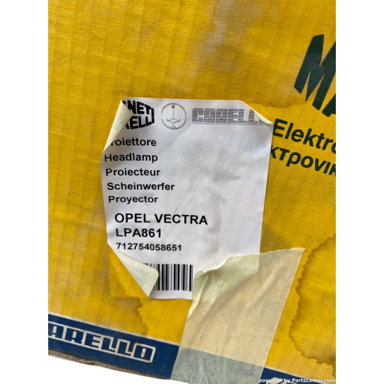 Far Dreapta OPEL VECTRA A (86_, 87_, J89) [ 1988 - 1995 ] Magneti Marelli 712754058651 OEM 12 16 479