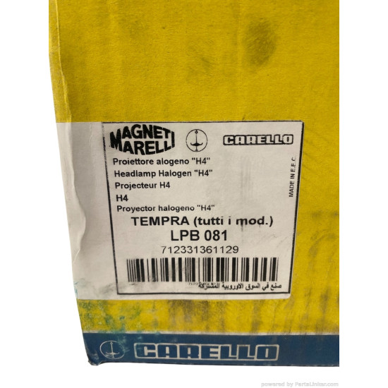 Far Dreapta FIAT TEMPRA (159_) [ 1990 - 1998 ] Magneti Marelli 712331361129 OEM 7672102