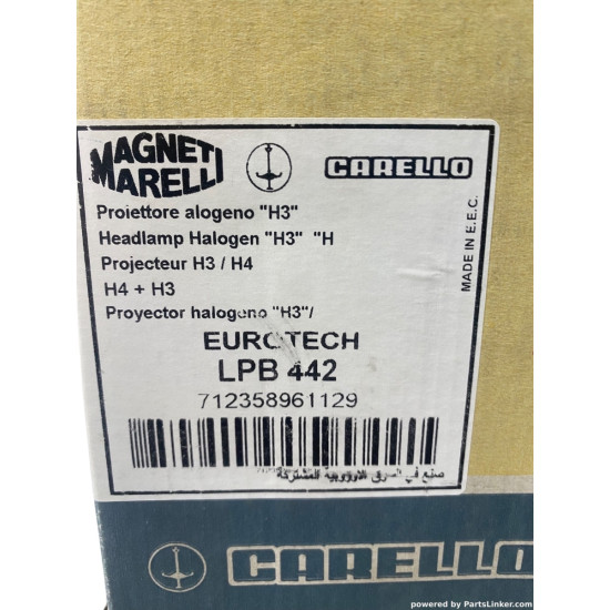 Far Stanga IVECO EuroStar [ 1993 - 2002 ], IVECO EuroTech MP [ 1992 - > ], IVECO EuroTech MT [ 1992 - 1998 ] Magneti Marelli 712358961129 OEM 500350103
