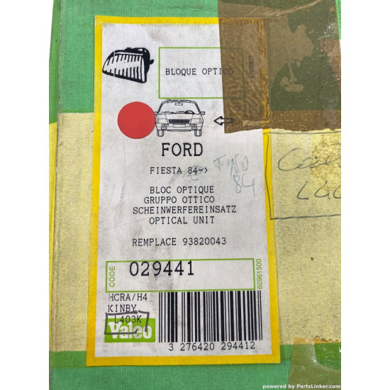 Far Stanga FORD FIESTA II (FBD) [ 1983 - 1989 ] Valeo 029441