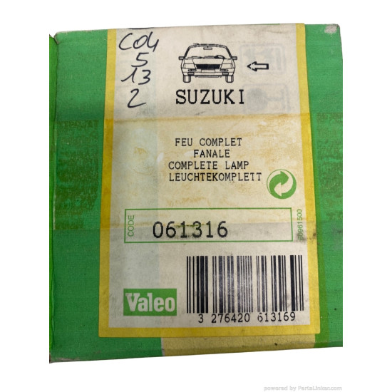 Semnalizare, elemente Stanga SUZUKI SJ 410 [ 1979 - 1991 ] Valeo 061316