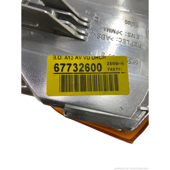 Semnalizare, elemente Dreapta VOLKSWAGEN POLO CLASSIC (6KV2) [ 1995 - 2009 ] Valeo 085851 OEM 6K5953050B