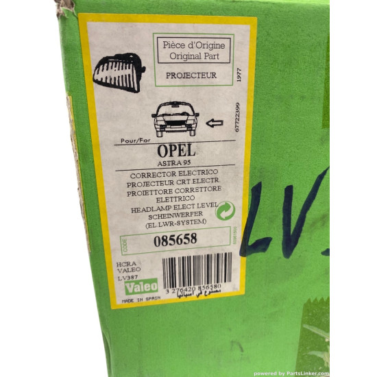 Far Stanga OPEL ASTRA F (56_, 57_, T92) [ 1991 - 1998 ] Valeo 085658 OEM 1216519