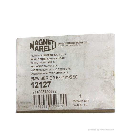 Semnalizare, elemente Dreapta BMW 3 Coupe (E36) [ 1991 - 1999 ] Magneti Marelli 714098190272 OEM 82199403095