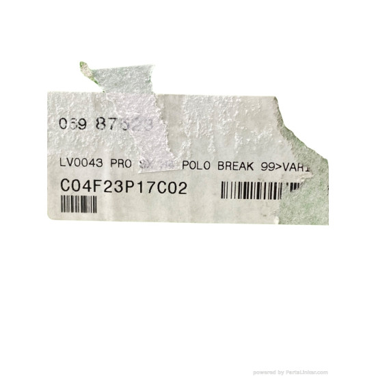Far Stanga VOLKSWAGEN CADDY II Pickup (9U7) [ 1996 - 2000 ], VOLKSWAGEN POLO (6N2) [ 1999 - 2001 ] Valeo 087623 OEM 6K5941015D