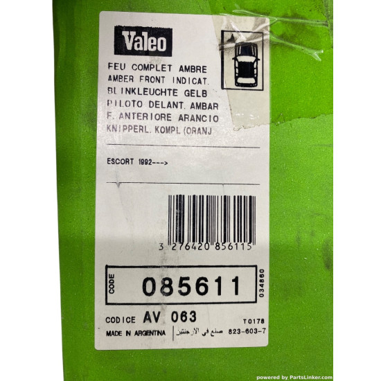 Semnalizare, elemente Stanga FORD ORION III (GAL) [ 1990 - 1996 ], FORD ESCORT CLASSIC (AAL, ABL) [ 1998 - 2000 ] Valeo 085611 OEM 6181330
