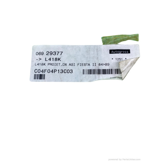 Far Dreapta FORD FIESTA II (FBD) [ 1983 - 1989 ] Valeo 029377