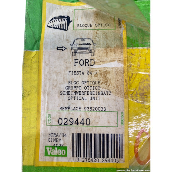 Far Dreapta FORD FIESTA II (FBD) [ 1983 - 1989 ] Valeo 029440