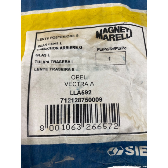 Soclu Stop/Lampa spate OPEL VECTRA A (86_, 87_, J89) [ 1988 - 1995 ] Magneti Marelli 712128750009