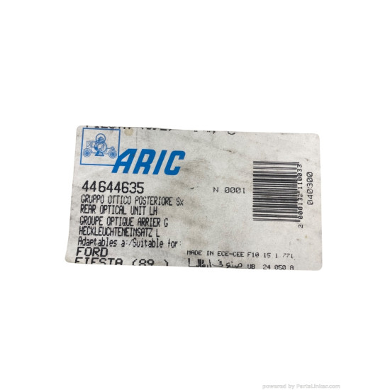 Stop/Lampa spate Stanga FORD FIESTA III (GFJ) [ 1989 - 1997 ] ARIC 44644635