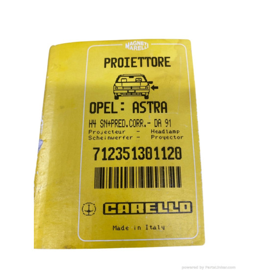 Far Stanga OPEL ASTRA F (56_, 57_, T92) [ 1991 - 1998 ] Magneti Marelli 712351301120 OEM 12 16 005