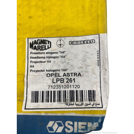 Far Dreapta OPEL ASTRA F (56_, 57_, T92) [ 1991 - 1998 ] Magneti Marelli 712351201120 OEM 12 16 460
