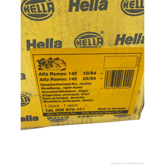 Far Dreapta ALFA ROMEO 146 (930_) [ 1994 - 2001 ], ALFA ROMEO 145 (930_) [ 1994 - 2001 ] HELLA 1AL 006 970-101 OEM 605 8793 7
