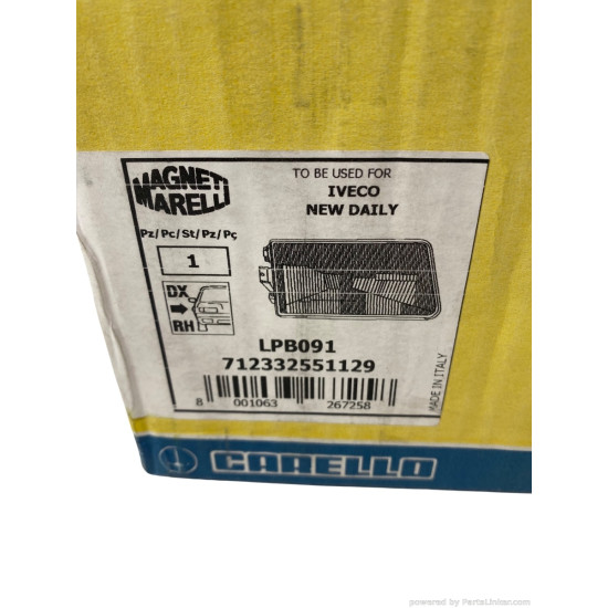 Far Dreapta IVECO DAILY II Bus [ 1989 - 1999 ] Magneti Marelli 712332551129 OEM 98433941