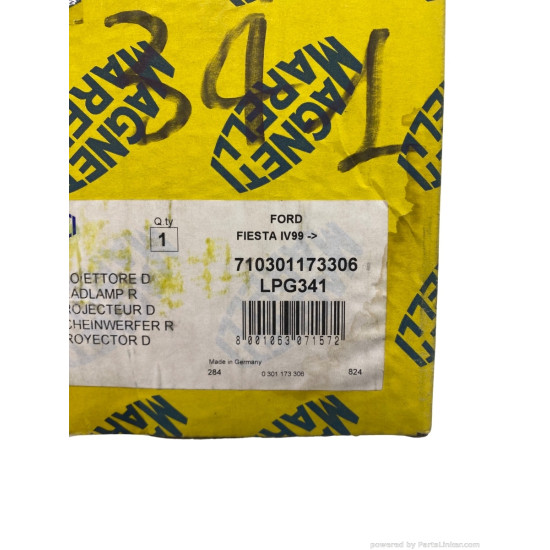 Far Dreapta FORD FIESTA IV (JA_, JB_) [ 1995 - 2002 ] Magneti Marelli 710301173306 OEM YS6113005EB