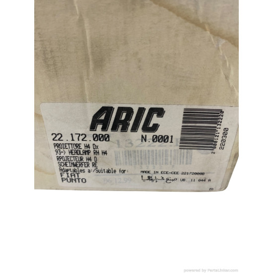 Far Dreapta FIAT PUNTO (176_) [ 1993 - 1999 ] ARIC 22172000