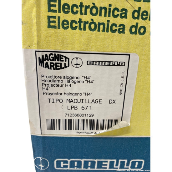 Far Dreapta FIAT TIPO (160_) [ 1987 - 1997 ] Magneti Marelli 712368801129 OEM 46710862