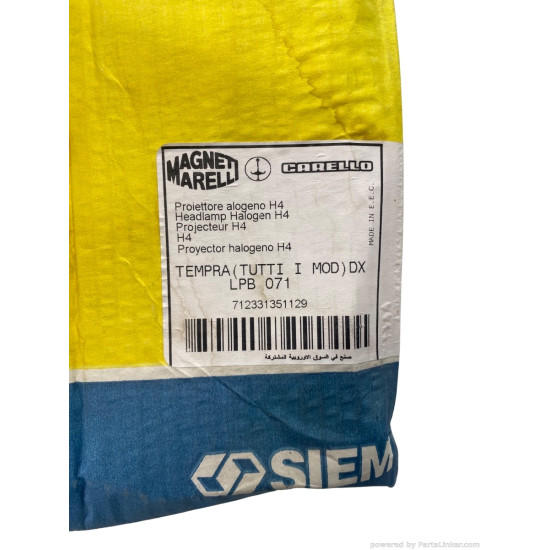 Far Stanga FIAT TEMPRA (159_) [ 1990 - 1998 ] Magneti Marelli 712331351129 OEM 7743119