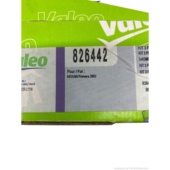 Kit ambreiaj 2.0 Benzina NISSAN PRIMERA III (P12) [ 2002 - > ] Valeo 826442