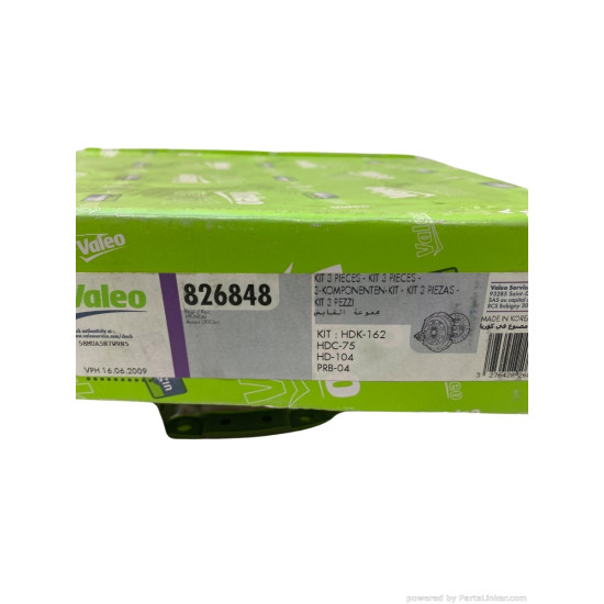 Kit ambreiaj 1.5 Benzina HYUNDAI ACCENT II (LC) [ 1999 - 2006 ] Valeo 826848 OEM 23200-26101