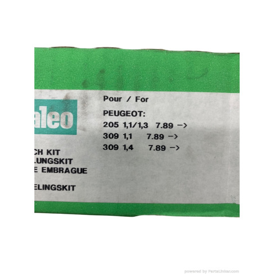 Kit ambreiaj 1.1/1.2/1.3 Benzina PEUGEOT 309 (10S, 3S) [ 1985 - 1993 ], PEUGEOT 205 II (20A/C) [ 1987 - 2000 ] Valeo 801071 OEM 2052-22