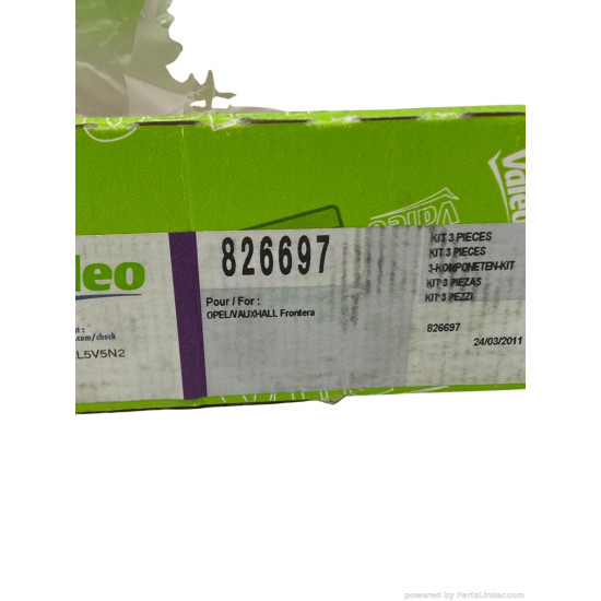 Kit ambreiaj 2.2 DTi OPEL FRONTERA B (6B_, U99) [ 1998 - 2002 ] Valeo 826697