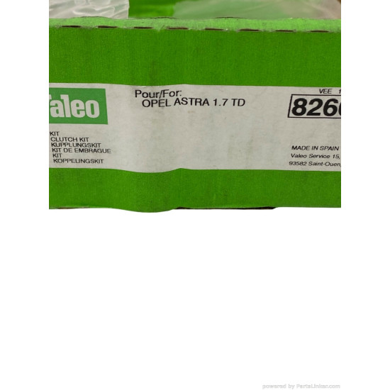 Kit ambreiaj 1.7 TD OPEL ASTRA F (56_, 57_, T92) [ 1991 - 1998 ] Valeo 826037 OEM R1520053