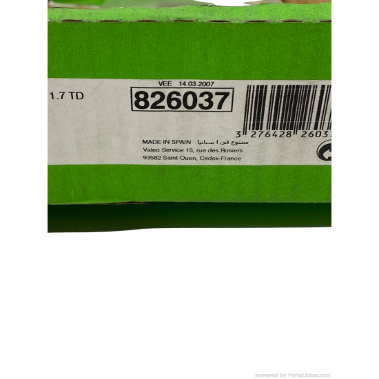 Kit ambreiaj 1.7 TD OPEL ASTRA F (56_, 57_, T92) [ 1991 - 1998 ] Valeo 826037 OEM R1520053