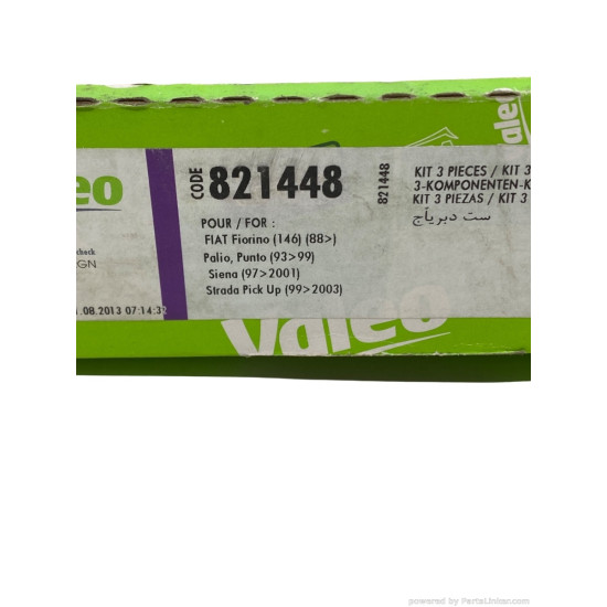 Kit ambreiaj 1.7 TD FIAT PALIO Weekend (178_) [ 1996 - > ], FIAT FIORINO Box (146) [ 1988 - > ] Valeo 821448