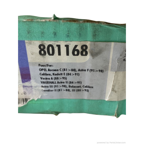 Kit ambreiaj 1.8/2.0 Benzina OPEL ASTRA F (56_, 57_, T92) [ 1991 - 1998 ], OPEL ASCONA C (81_, 86_, 87_, 88_, J82) [ 1981 - 1988 ], OPEL KADETT E (39_, 49_) [ 1984 - 1993 ] Valeo 801168 OEM 90141216