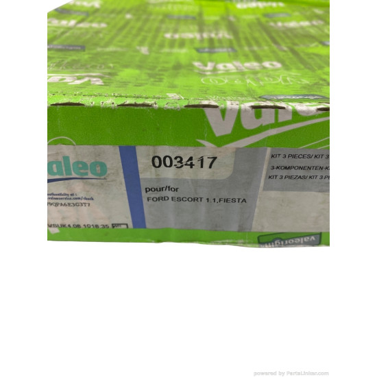 Kit ambreiaj 1.0/1.1/1.3/1.6 Benzina FORD FIESTA I (GFBT) [ 1976 - 1983 ] Valeo 003417 OEM 5029550