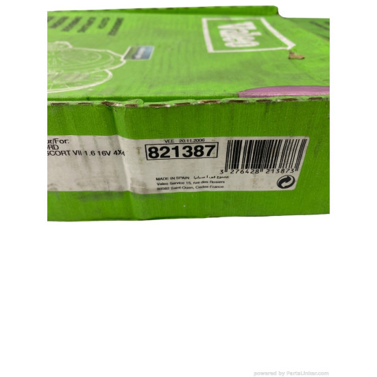 Kit ambreiaj 1.6 Benzina 4X4 FORD ESCORT VII (GAL, AAL, ABL) [ 1995 - 2002 ] Valeo 821387 OEM 1009133