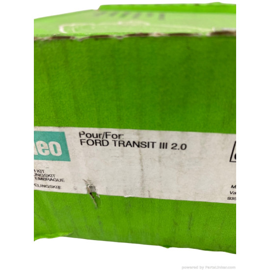 Kit ambreiaj 1.6/2.0 Diesel FORD TRANSIT Bus (T_ _) [ 1985 - 1992 ] Valeo 801681 OEM 5020275