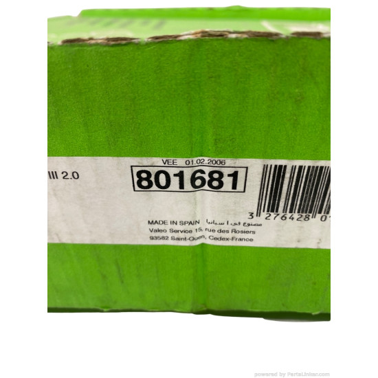 Kit ambreiaj 1.6/2.0 Diesel FORD TRANSIT Bus (T_ _) [ 1985 - 1992 ] Valeo 801681 OEM 5020275