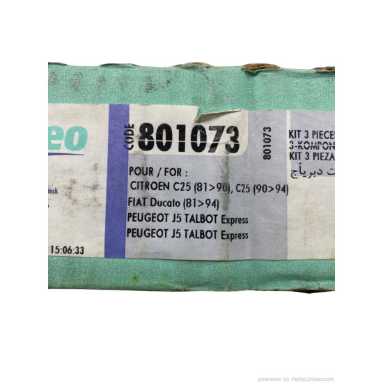 Kit ambreiaj 1.8/2.0 Benzina FIAT DUCATO Box (280_) [ 1982 - 1990 ] Valeo 801073 OEM 2052-14