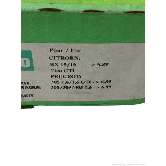 Kit ambreiaj 1.6 GTI TALBOT MURENA [ 1980 - 1985 ], PEUGEOT 205 I (741A/C) [ 1983 - 1987 ], CITROËN BX (XB-_) [ 1982 - 1994 ] Valeo 006737 OEM 200492