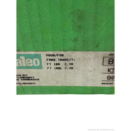 Kit ambreiaj 1.6/2.0/2.4/2.5 Diesel FORD TRANSIT Bus (72E, 73E) [ 1965 - 1978 ] Valeo 801155