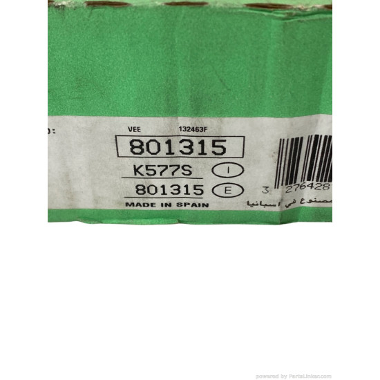 Kit ambreiaj 2.0 Diesel NISSAN BLUEBIRD (U11) [ 1983 - 1990 ], NISSAN BLUEBIRD (T72 , T12, U12) [ 1985 - 1990 ] Valeo 801315