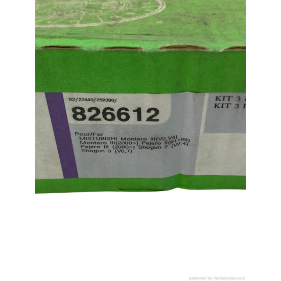 Kit ambreiaj 3.5 Benzina MITSUBISHI PAJERO III (V7_W, V6_W) [ 1999 - 2007 ], MITSUBISHI PAJERO II Canvas Top (V2_W, V4_W) [ 1990 - 2000 ] Valeo 826612