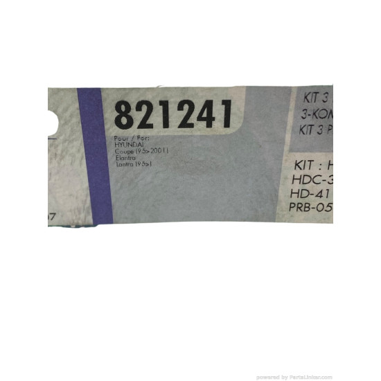 Kit ambreiaj 1.8/2.0 Benzina HYUNDAI COUPE (RD) [ 1996 - 2002 ], HYUNDAI LANTRA II (J-2) [ 1995 - 2000 ] Valeo 821241