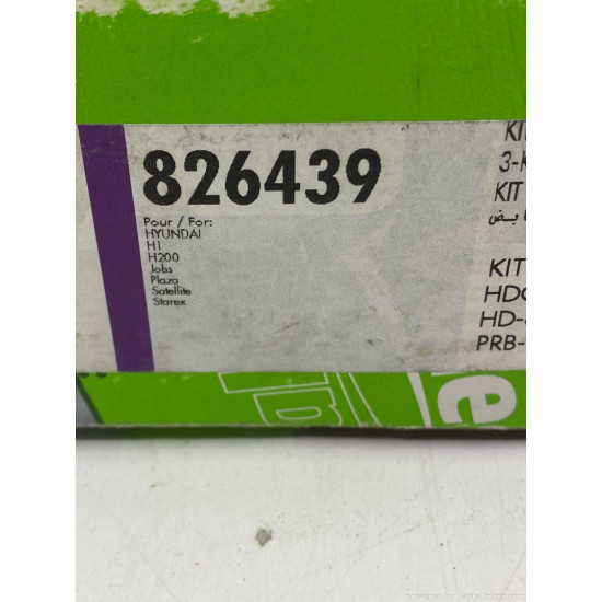 Kit ambreiaj 2.5 TD 4WD HYUNDAI H-1 / STAREX (A1) [ 1997 - 2007 ] Valeo 826439