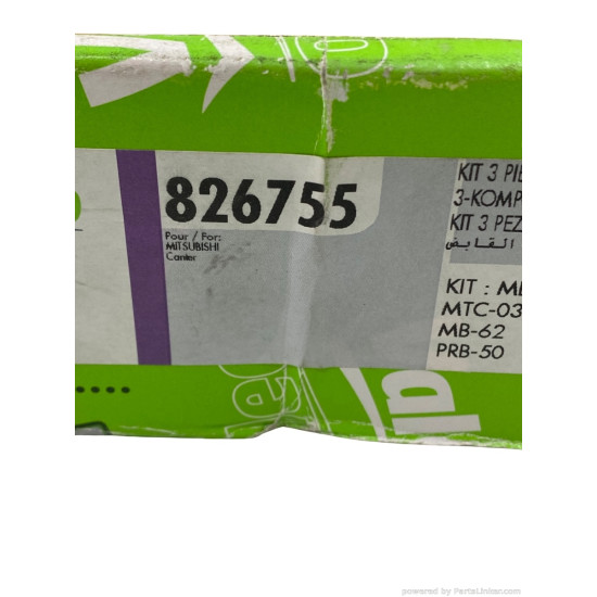 Kit ambreiaj canter 35 MITSUBISHI Canter (FE5, FE6) 6.Generation [ 1986 - > ] Valeo 826755 OEM ME602710