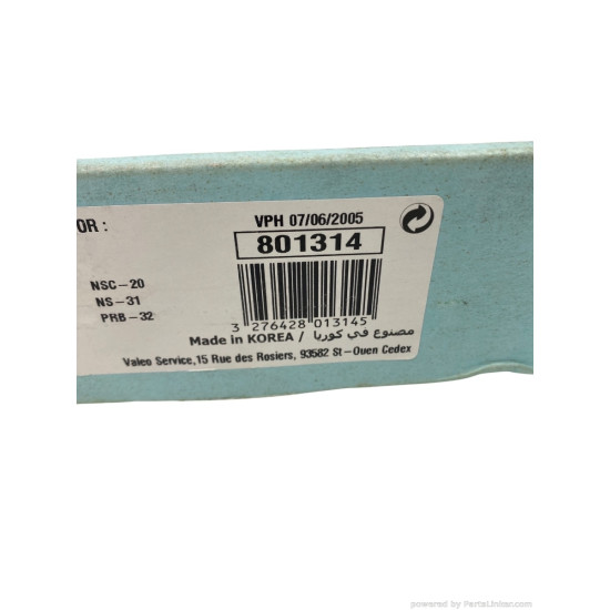 Kit ambreiaj 1.8 SGL NISSAN SUNNY III Hatchback (N14) [ 1990 - 1995 ], NISSAN BLUEBIRD (T72 , T12, U12) [ 1985 - 1990 ], NISSAN PRAIRIE (M10, NM10) [ 1982 - 1988 ] Valeo 801314