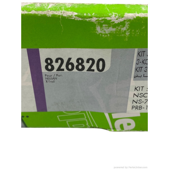 Kit ambreiaj 2.0 Benzina NISSAN X-TRAIL (T30) [ 2001 - 2013 ] Valeo 826820