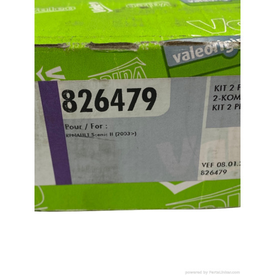 Kit ambreiaj 1.6 Benzina RENAULT LAGUNA II (BG0/1_) [ 2001 - 2007 ] Valeo 826479 OEM 8200187171
